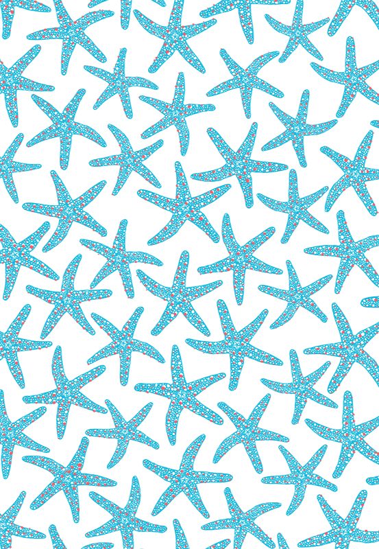 Polka Star Cotton Twill – Bahama Hand Prints