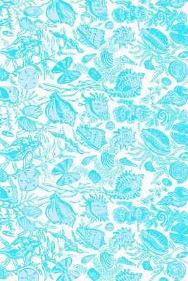 Beach Combing Cotton Poplin – Bahama Hand Prints